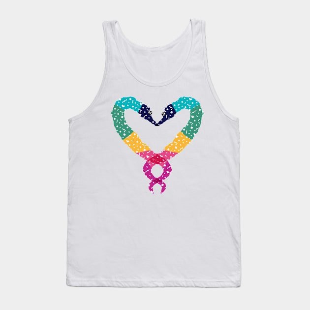 Worm on A String Tank Top by Golden Eagle Design Studio